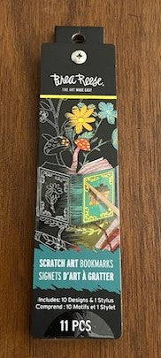 Scratch Art Bookmarks - Bookish