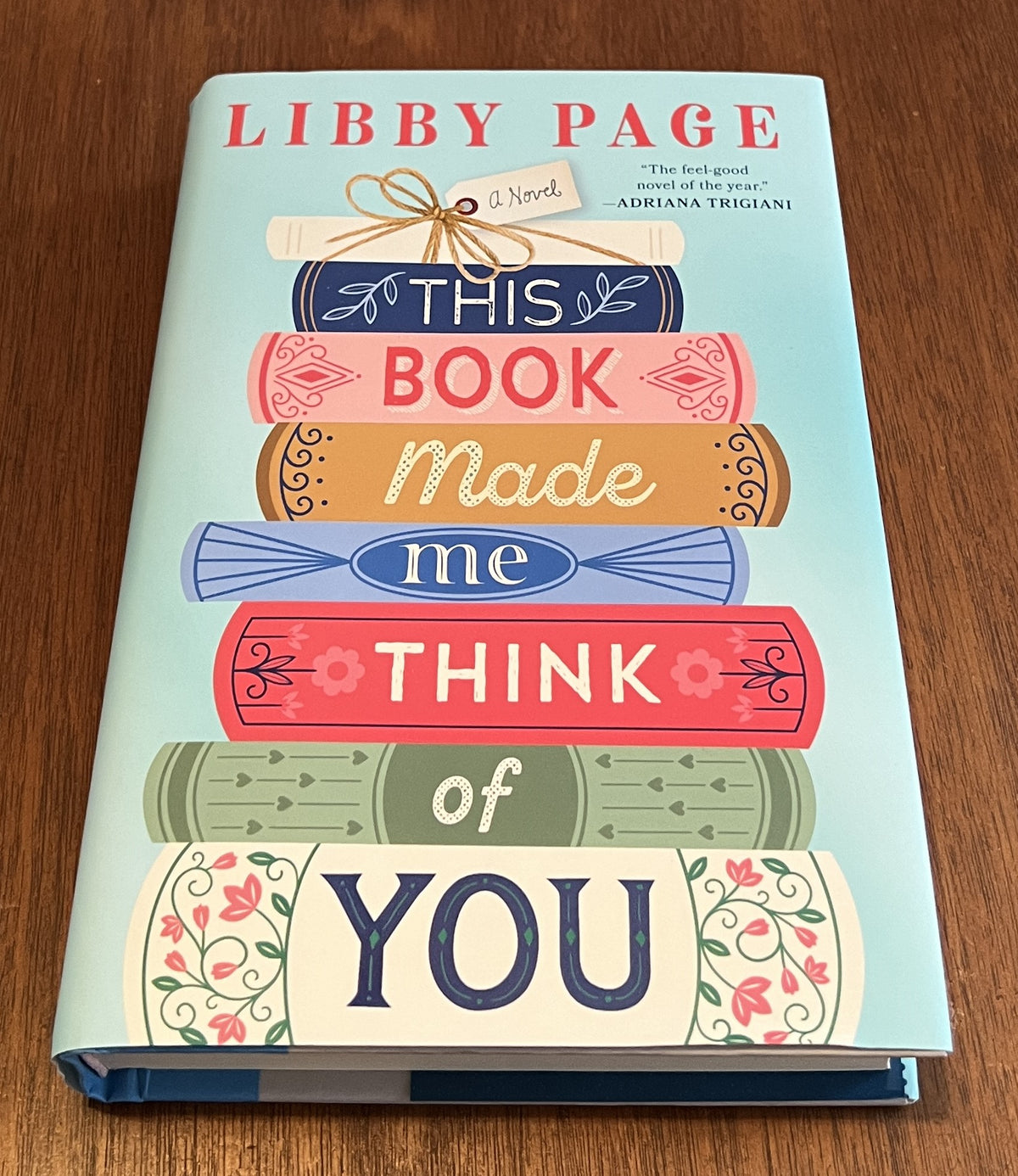 This Book Made Me Think of You